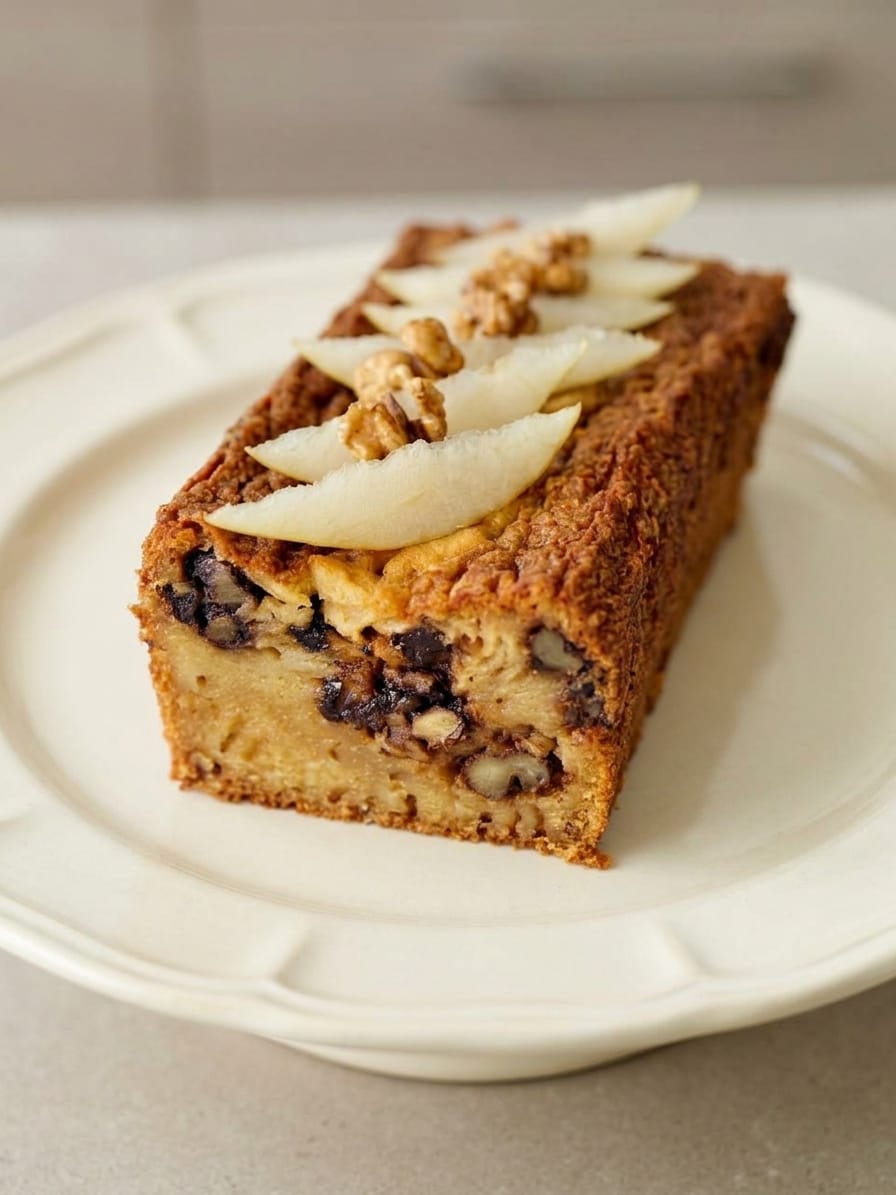 Cake pomme et chocolat