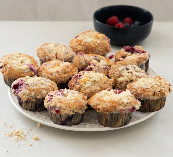 Blueberry Cream cheese muffins