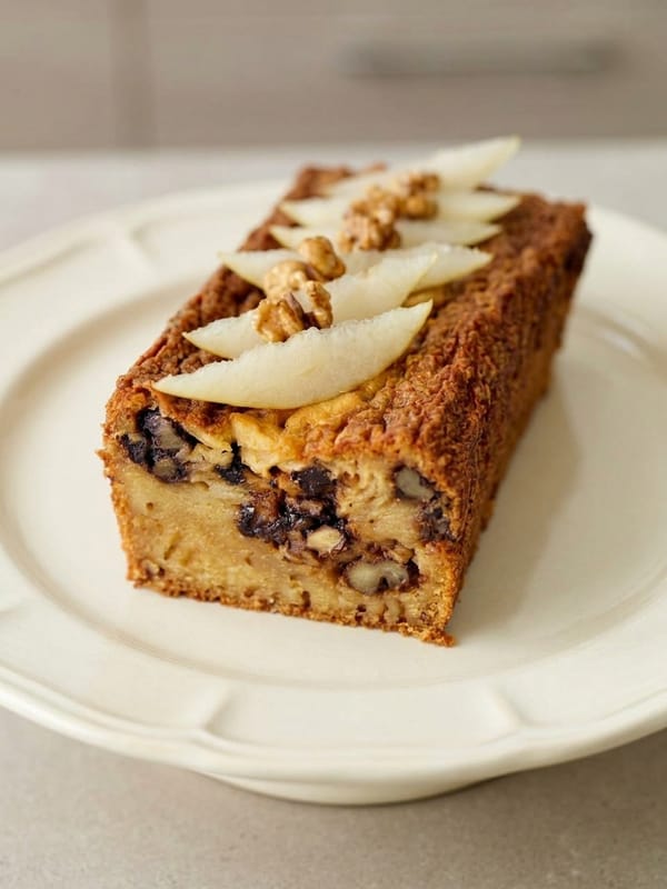 Cake pomme et chocolat